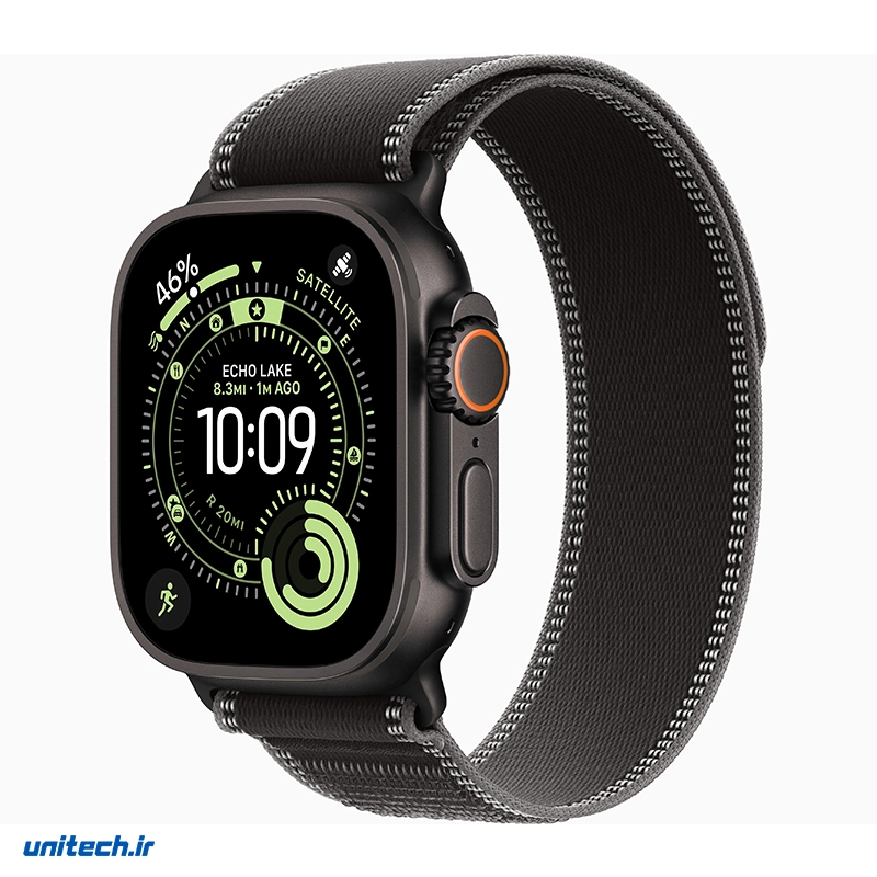 ساعت هوشمند اپل واچ اولترا 3 Black Titanium با بند Trail Loop3